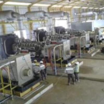 Genset Diesel 10×1.5MW Indonesia