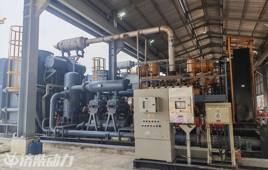 Unit Pemampat Bersepadu Dua Mesin Unit Pemampat Bersepadu Dua Mesin
